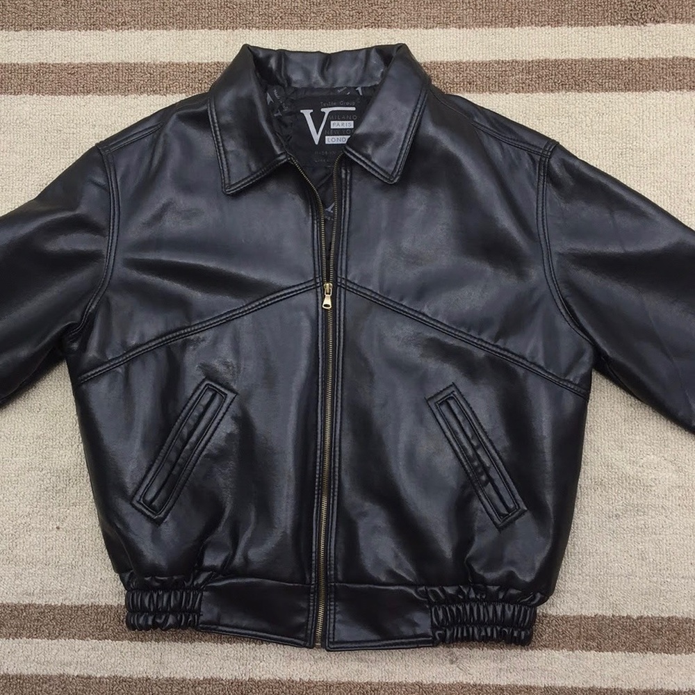 ⛔️Textile Group MILANO Linea Valiant LEATHER JACKET⛔️